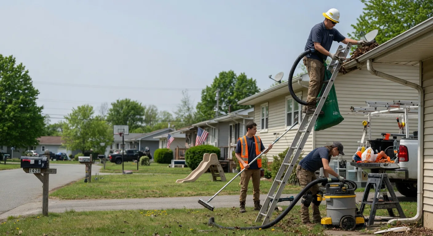 Gutter Installation in Girard, IL near me